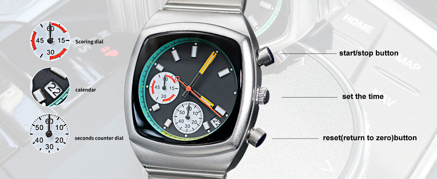 Waterproof wrist watches