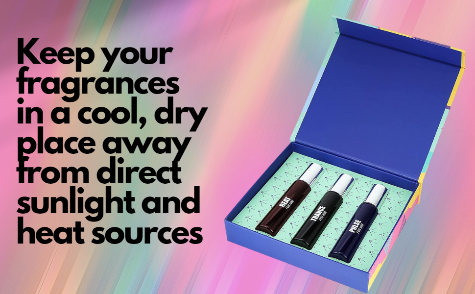 Fastrack Trance + Pulse + Beat Perfume Travel and Gift Set