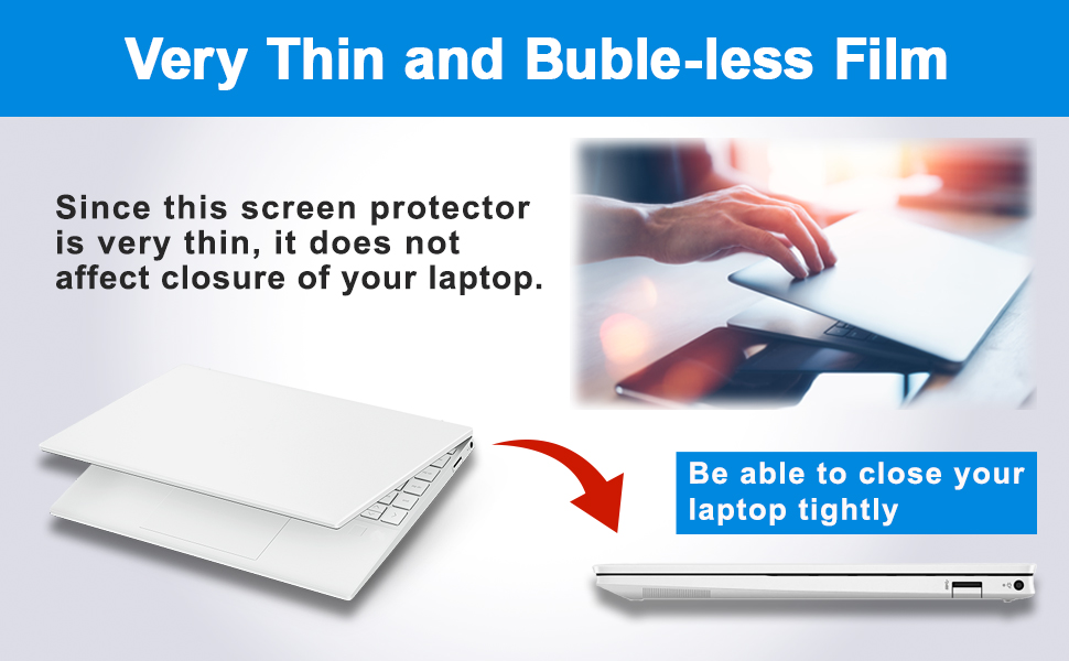 YMYWorld 16 Inch Laptop Screen Protector, Anti Blue Light