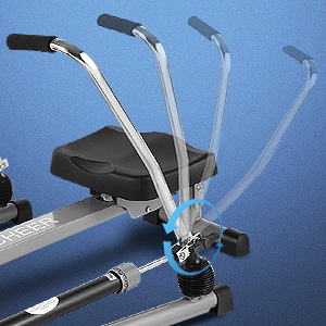 Bras d'aviron à mouvement complet