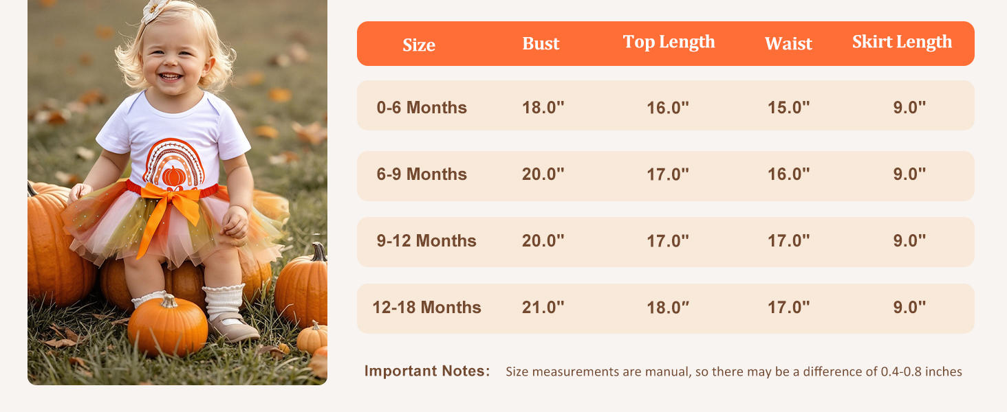 Fall Pumpkin First Birthday Outfit Girls