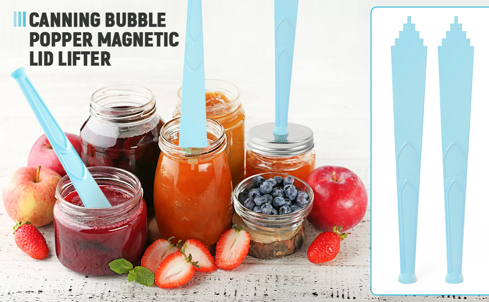 4 Pieces Canning Tools Kit, 3 In 1 Lid Lifter Jar