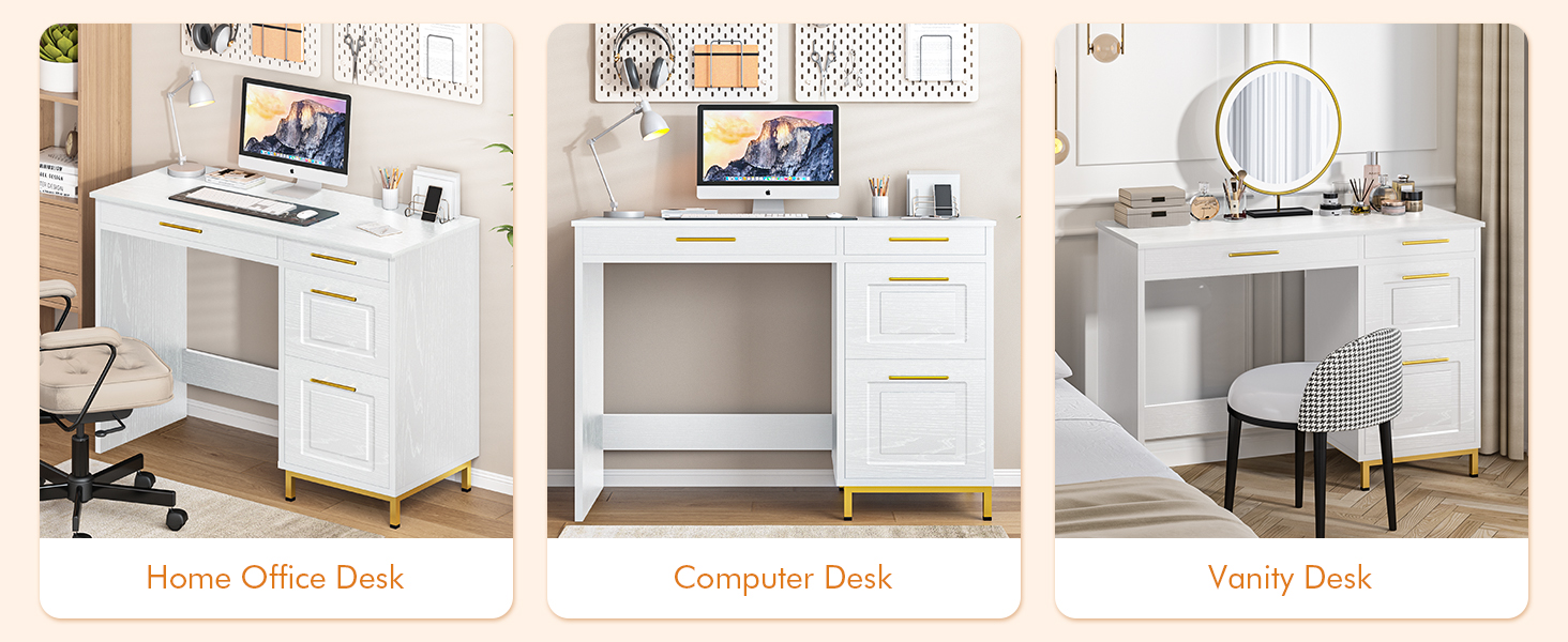 complete the cute desk assemble