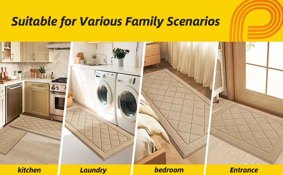 Non-Slip Kitchen Rugs