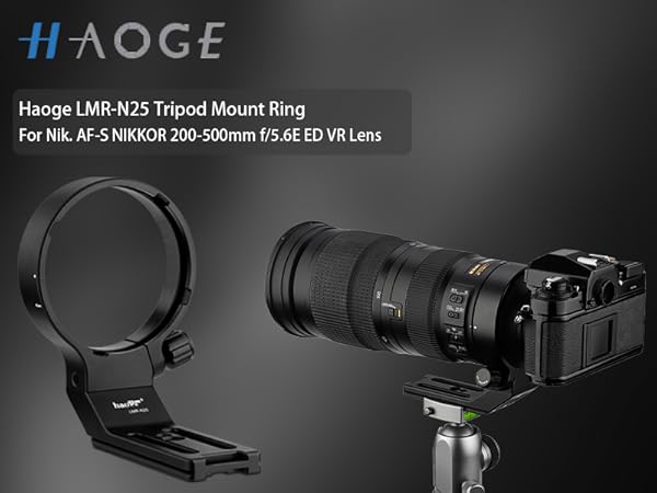Amazon.com : Haoge LMR-N25 Lens Collar Replacement Foot
