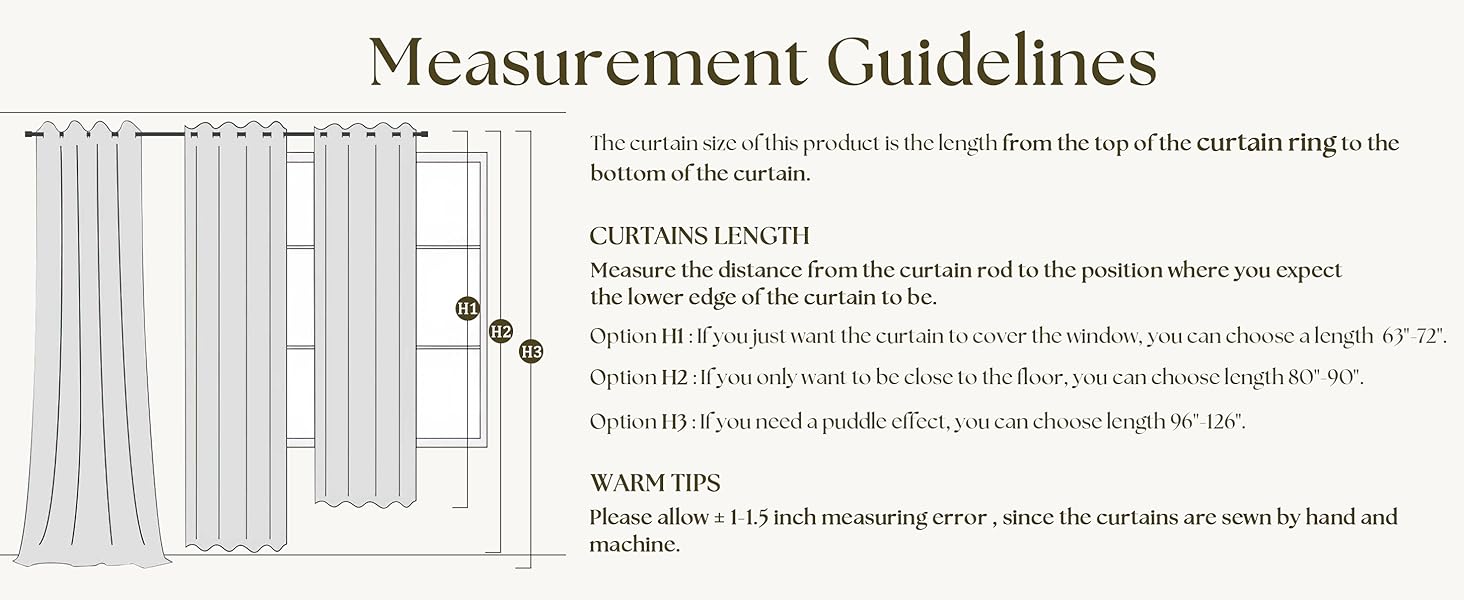 natural linen curtain