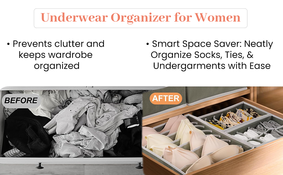 Underwear Organisers Storage Box Artboard