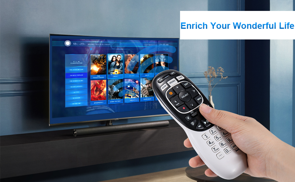 Universal Replacement Remote Control Fit for Directv RC71 RC72 RC73 Electronics