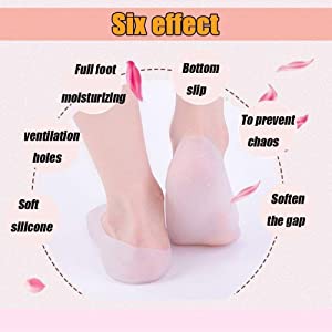 Socks for Foot-Care And Heel Cracks
