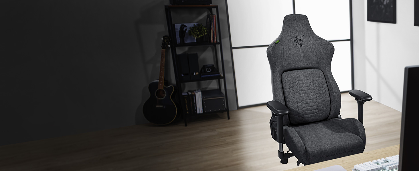Razer Iskur Fabric Gaming Chair Ergonomic Lumbar Support