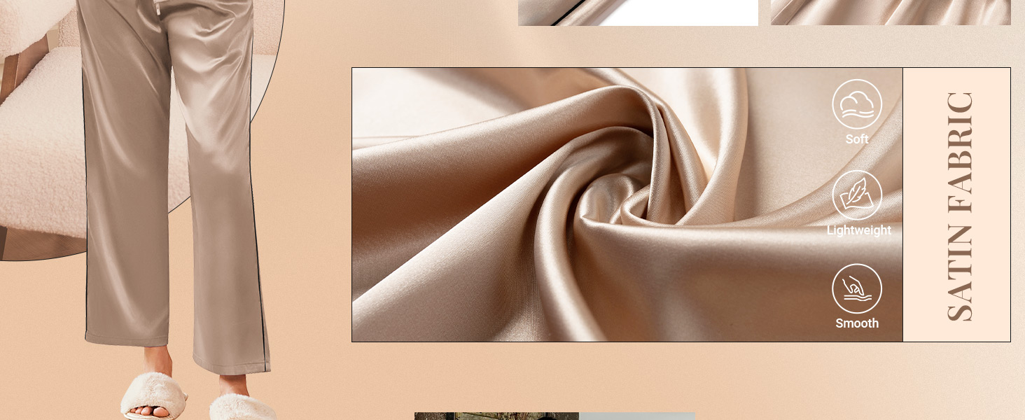 Ekouaer silky lounge set for women more outfits