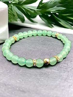 Aventurin grün steinfixx Handmade in germany armband kraft depression angst Edelstein schmuck edel