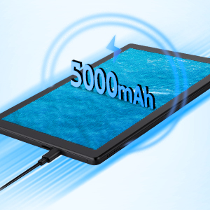 5000 mAh Large Capacity
