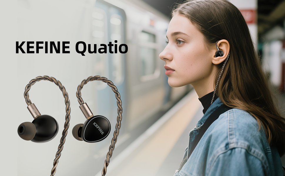 期間限定！美品◆KEFINE Quatio 有線イヤホン IEM 2DD+2BA Amazon.co.jp: HiFiGo 有線 イヤホンKEFINE Quatio イヤモニ