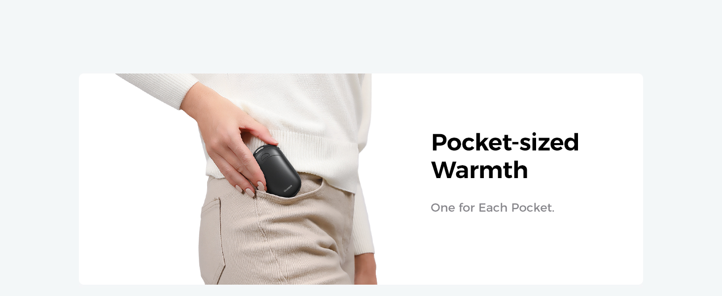 pocket-sized warmth