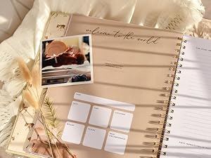 Peachly baby memory book album for girls and boys photo books mom to be baby registry search gift