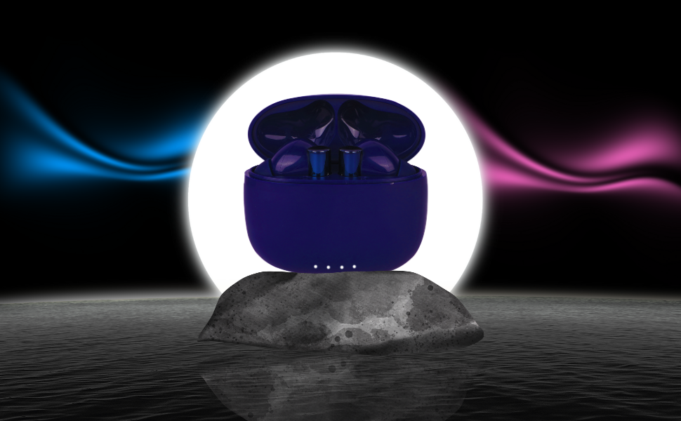 premium wireless earphones touch control