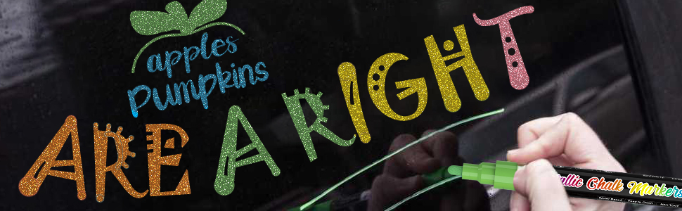metallic liquid chalk marker