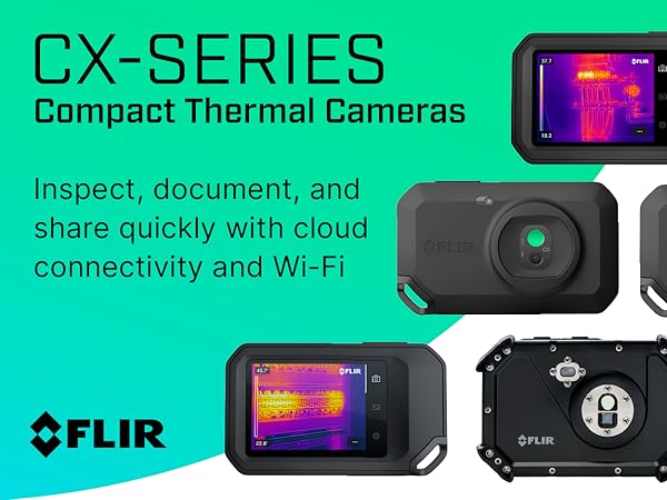 FLIR（フリア） C5 コンパクト　サーモグラフィカメラ（Wifi 搭載） コンパクトサーモグラフィカメラ FLIR C5 | 【ミドリ安全