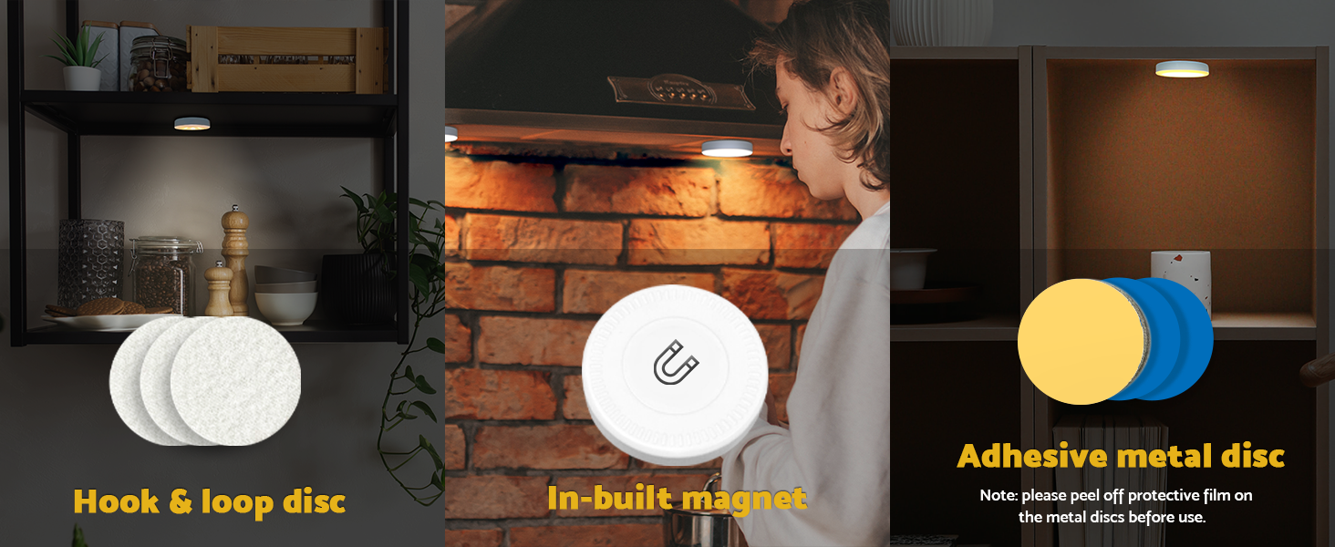  magnetic dimmable under cabinet light