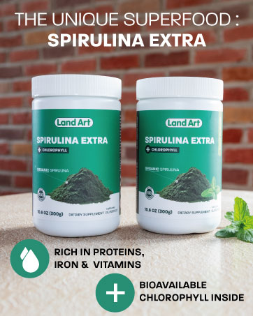 Land Art spirulina