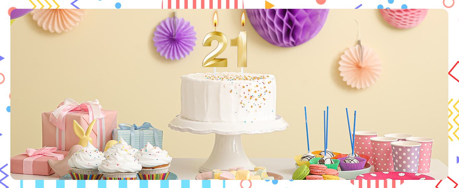 21st birthday decorations