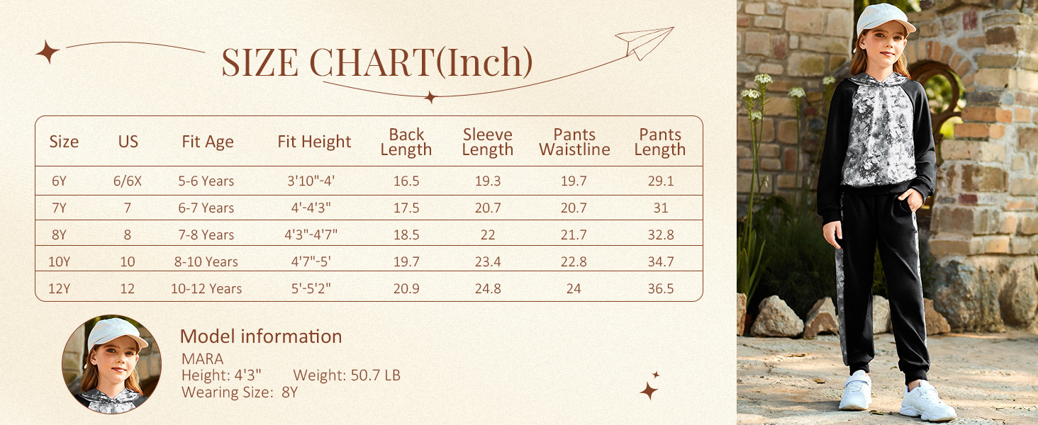 girl outfits size 7-8