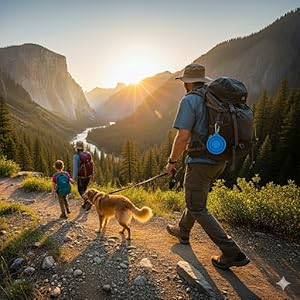 hiking with the bowl