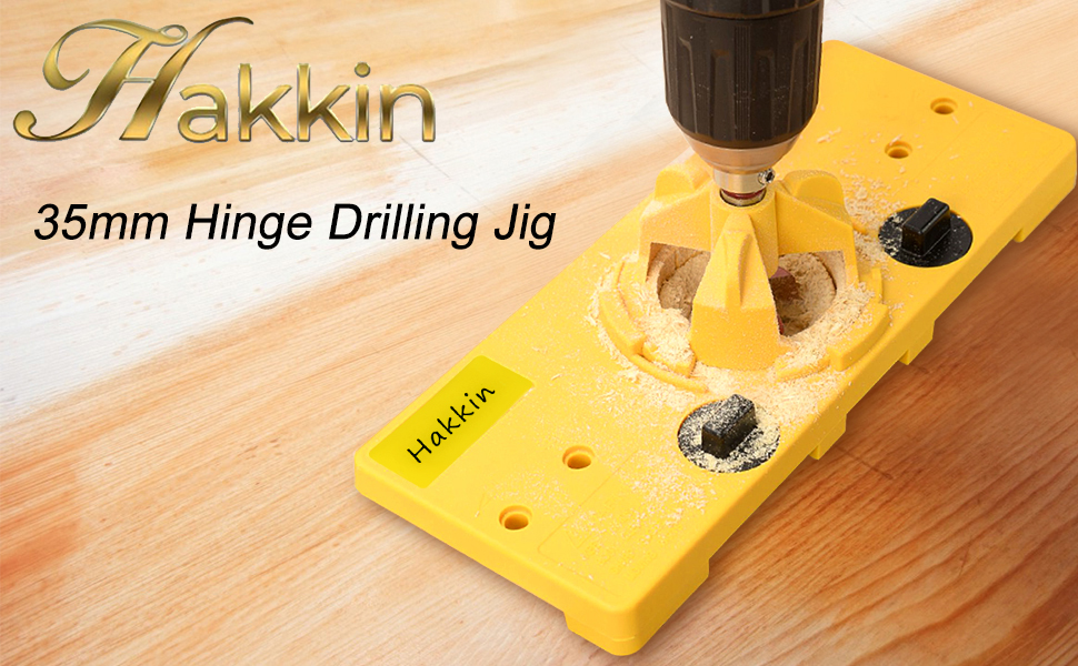 Hakkin 35mm Hinge Jig Concealed Hinge Hole Saw Jig Higne Drilling Jig