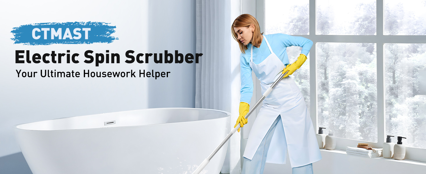 electric spin scrubber