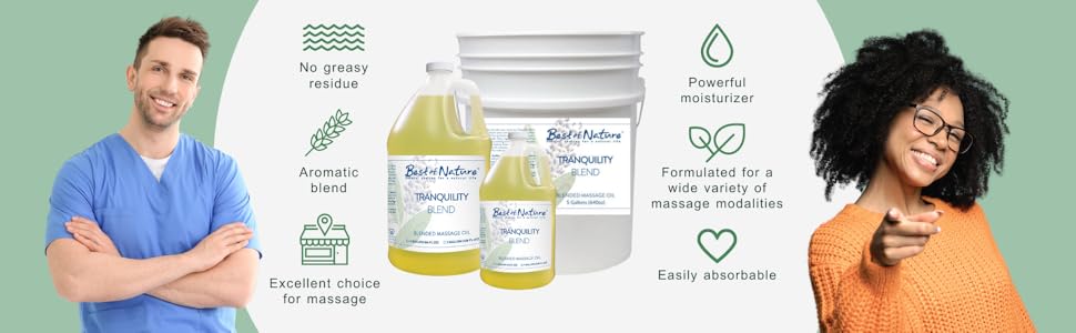 Best of Nature lavender oil massage carrier natural skin moisturizer hydration soothing relax care