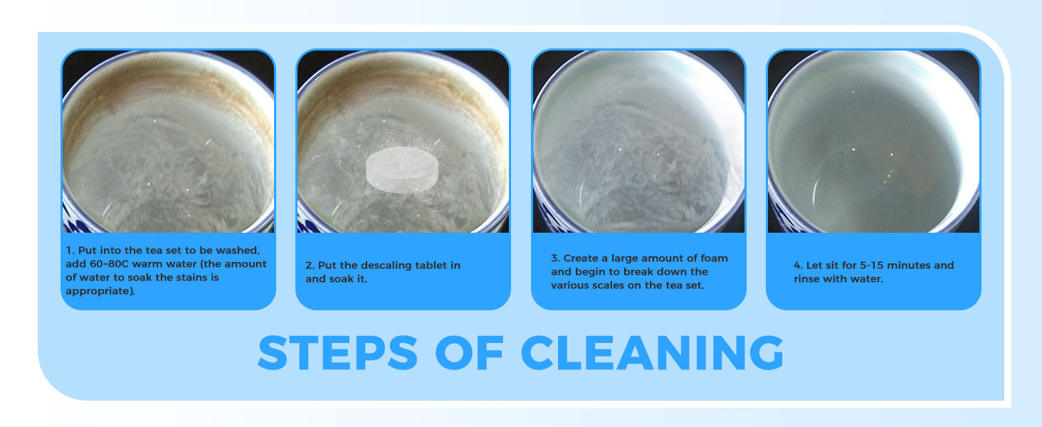 Coffee maker cleaner-Scale remover