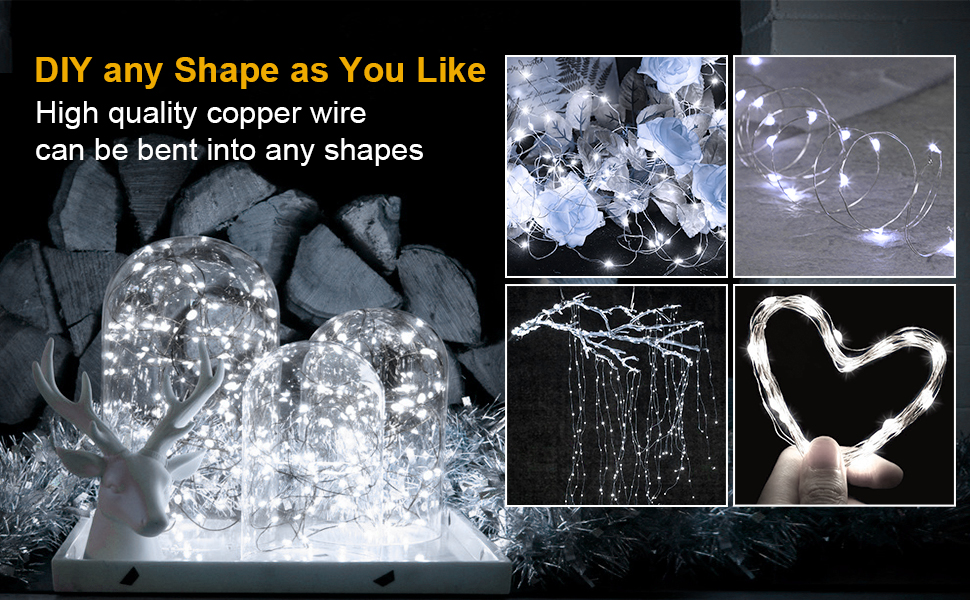 DTY solar fairy lights