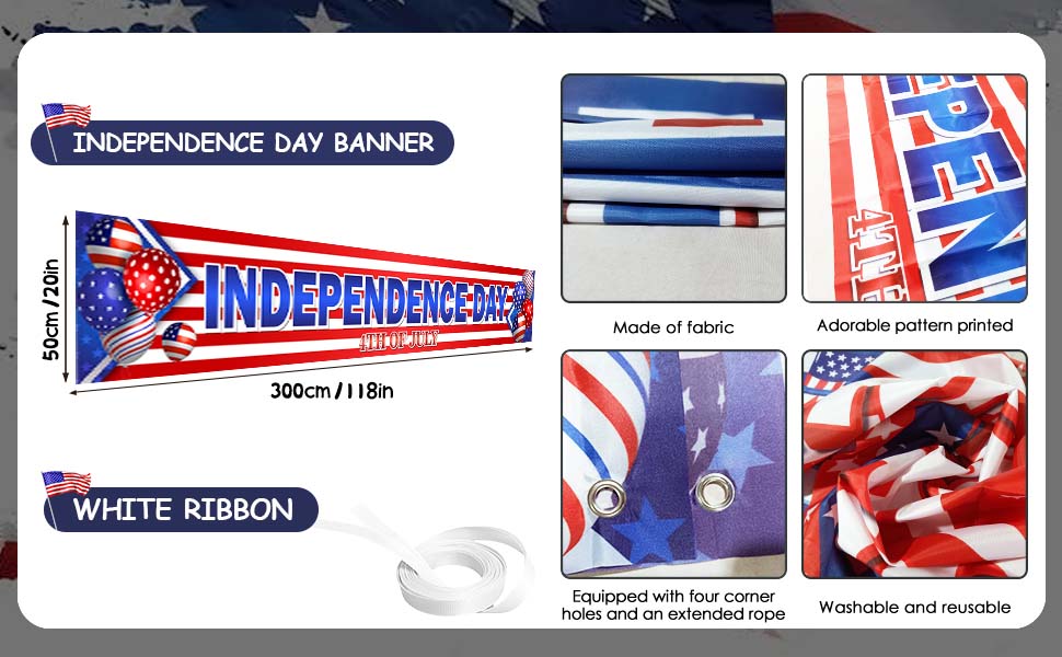 fourth of july banner