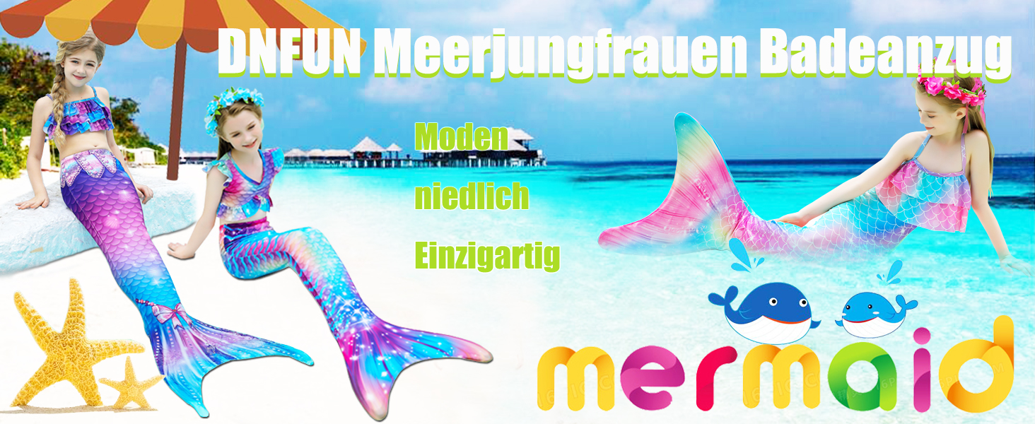 Meerjungfrauenflosse Mädchen