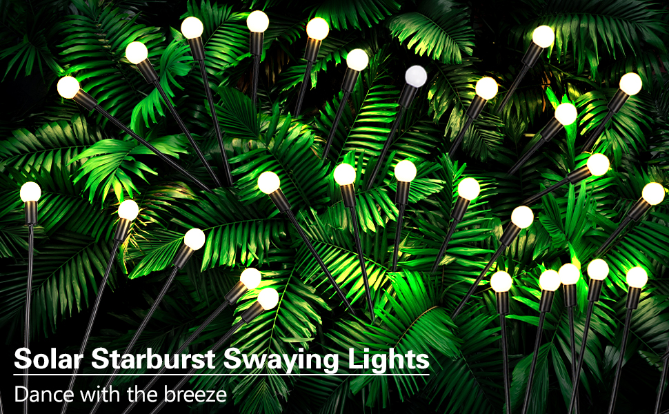fairy lights garden