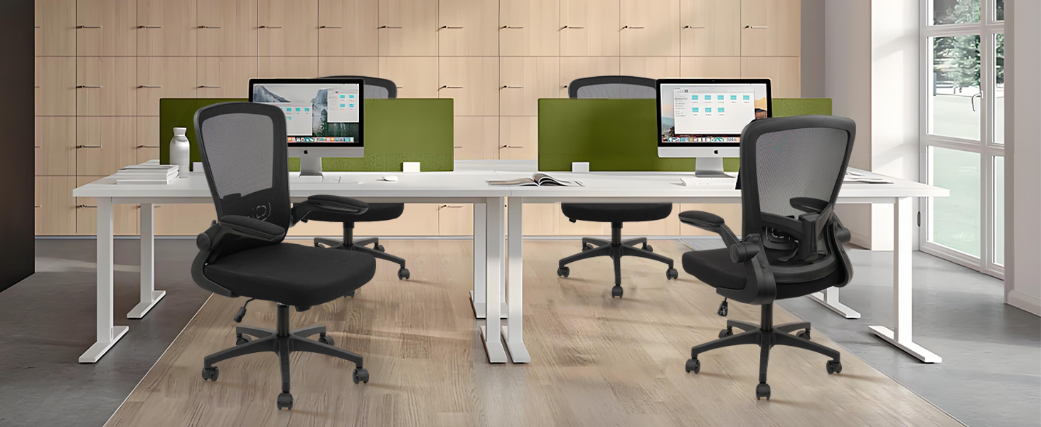 mesh office chair with Adjustable Height Lumbar Support