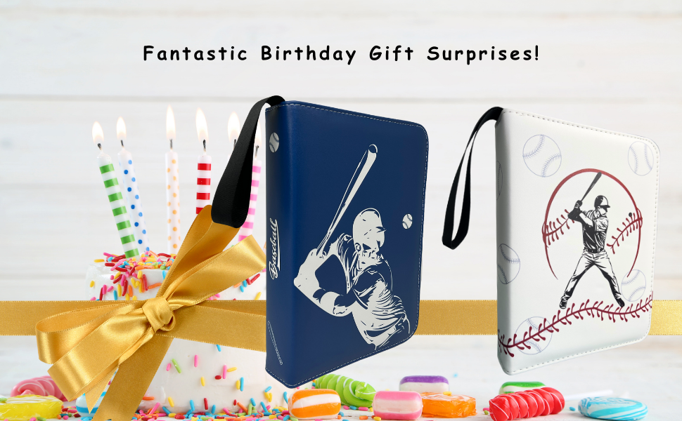 Birthday gifts for baseball basketball soccer trading card collectors