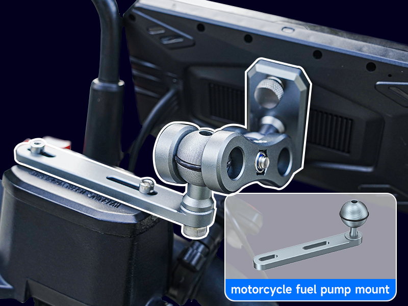 motorcycle fuel pump mount