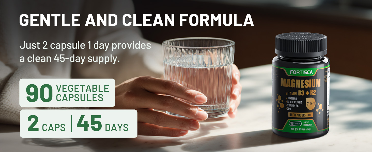 FORTISCA 镁与维生素 D3+K2