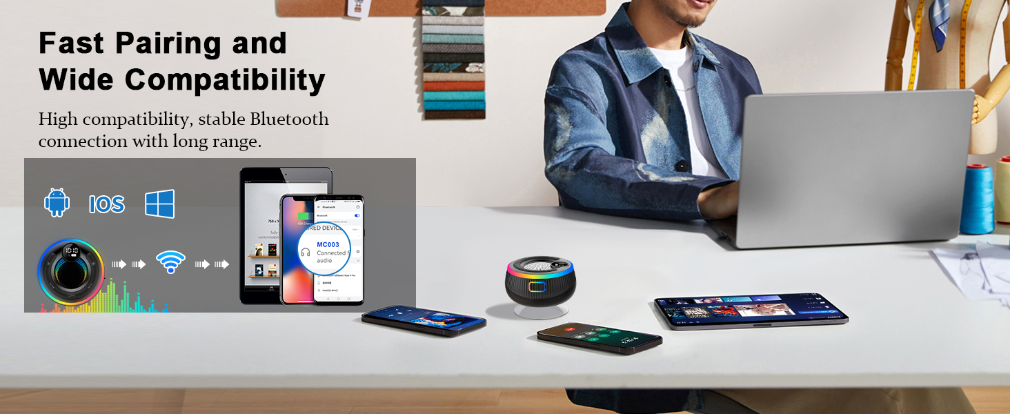 Bluetooth Shower Speaker