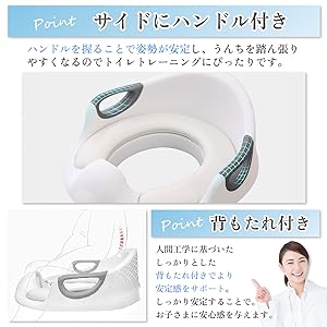 Amazon.co.jp: LINXAS おまる 補助便座 子供 男の子 女の子