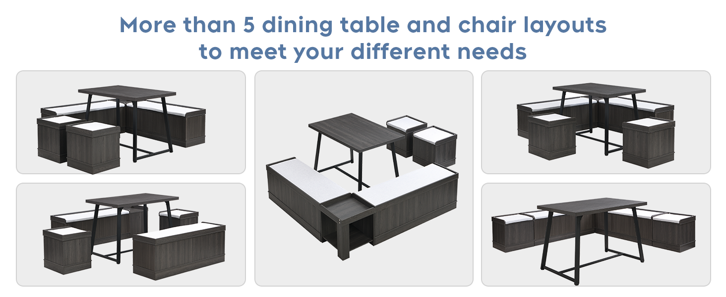 corner nook dining table set