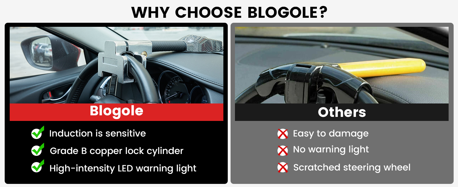 steering wheel lock anti theft device