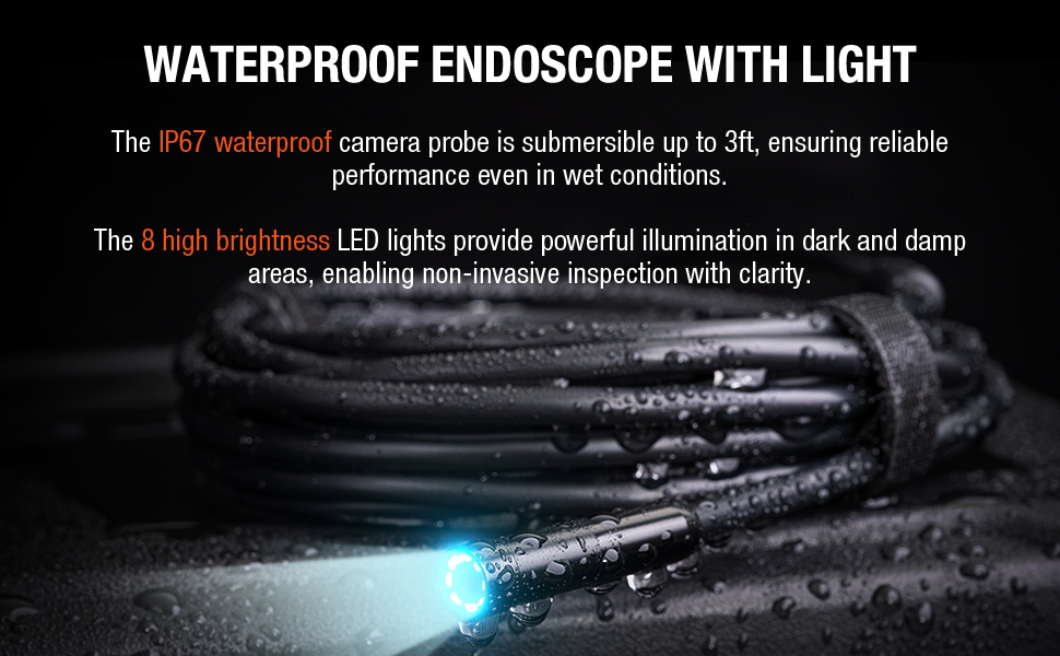 Inspection Camera for iPhone, Teslong USBC Endoscope Inspection Camera