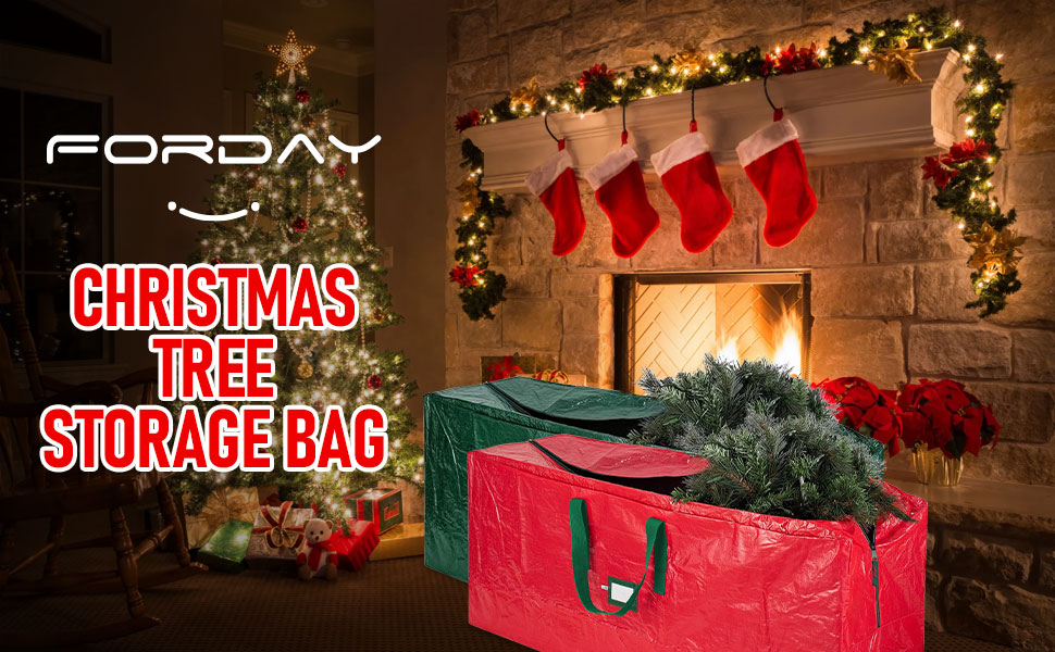 Heavy Duty Christmas Tree Bag, Artificial Christmas Tree Storage Bag