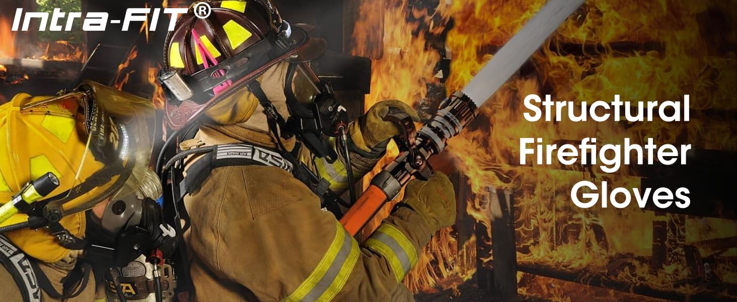 IntraFIT Structural Firefighting Gloves, Professional