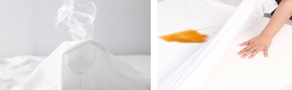 6-Side Encases Waterproof Breathable Mattress Pad Cover