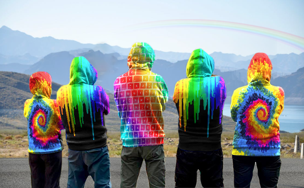 family matching hoodies sweatshirts colorful hoodie sweater lightweight jackets cool hooded pullover