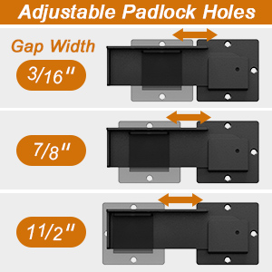 Flip Gate Latch Lock